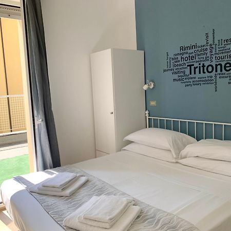 Hotel Tritone ريميني الغرفة الصورة