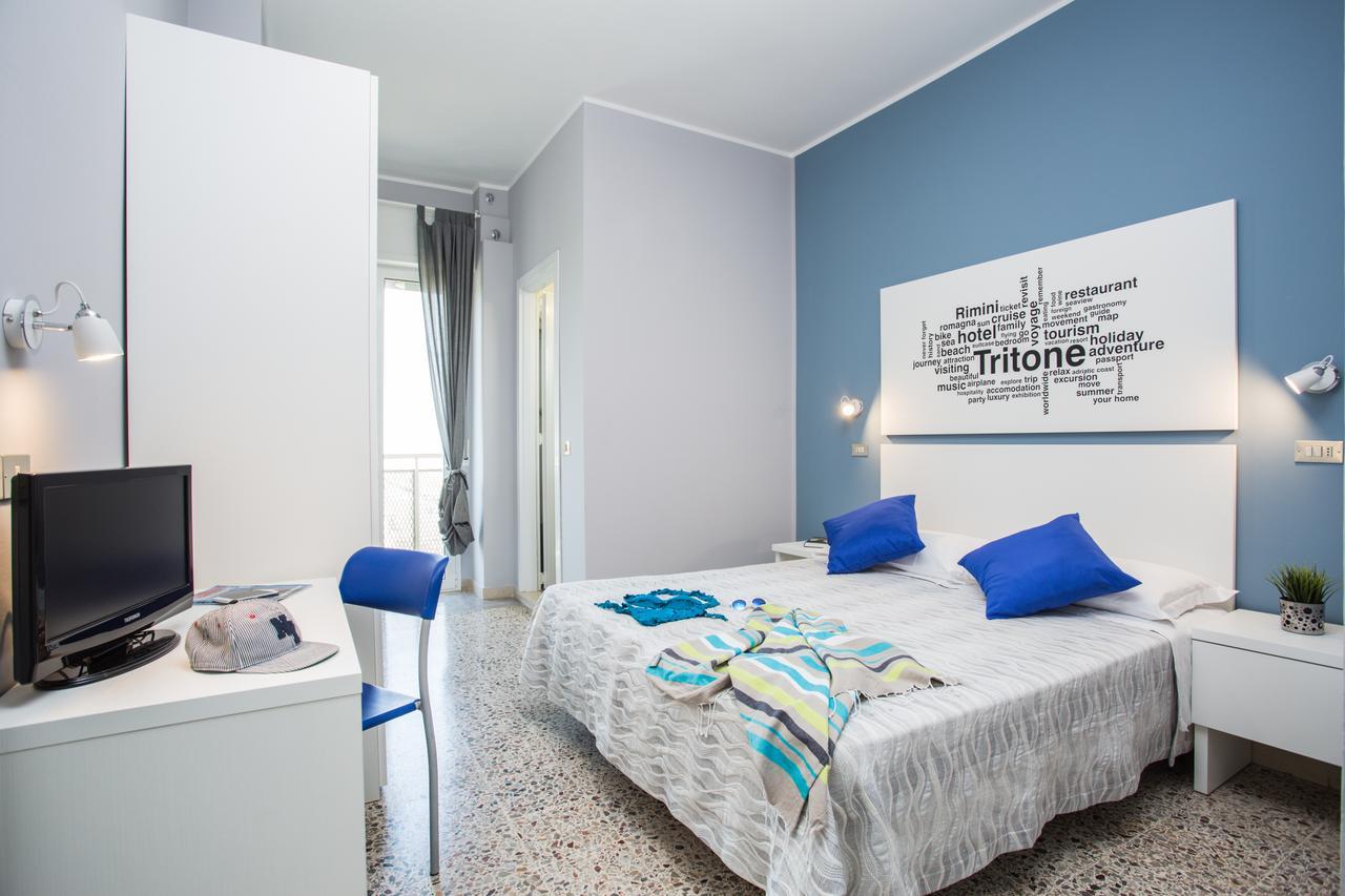 Hotel Tritone ريميني المظهر الخارجي الصورة