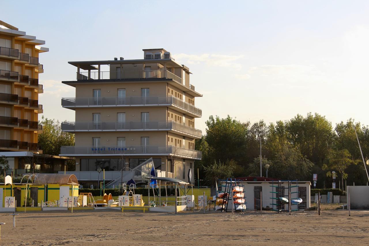 Hotel Tritone ريميني المظهر الخارجي الصورة