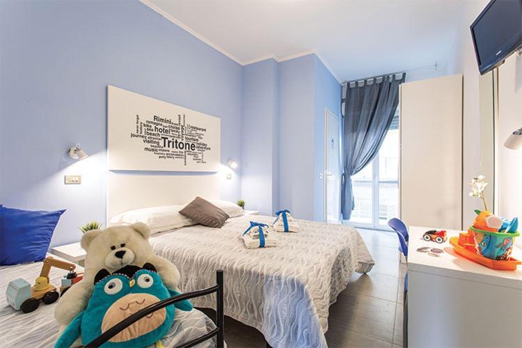 Hotel Tritone ريميني المظهر الخارجي الصورة